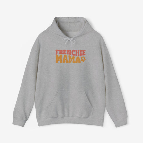 Frenchie Mom Hoodie for Women - Retro French Bulldog Hoodie
